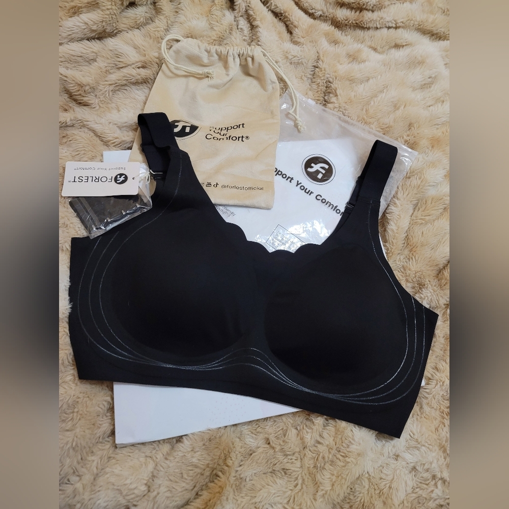 AMAZING HARPER 2.0 SCALLOP PREMIUM JELLY BRA BY FORLEST NWT 5XL
